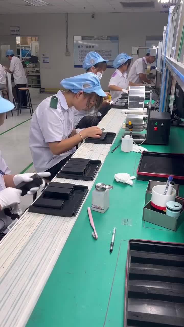 全坐班手工贴标签